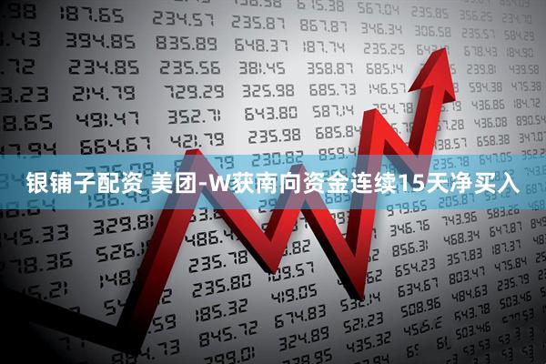 银铺子配资 美团-W获南向资金连续15天净买入